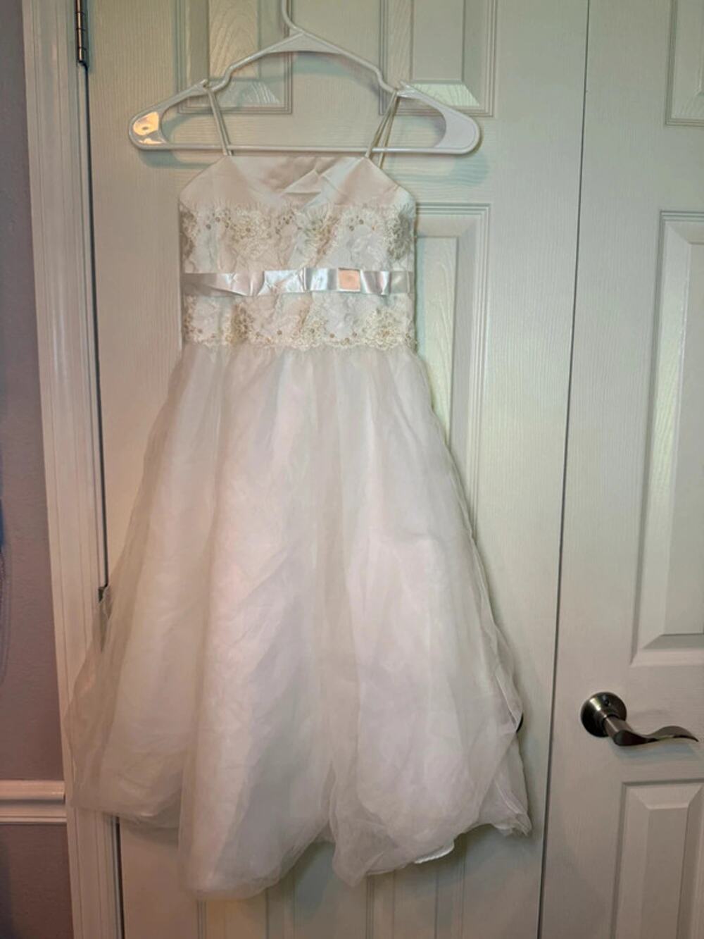 Alfred Angelo Girls Formal White Dress